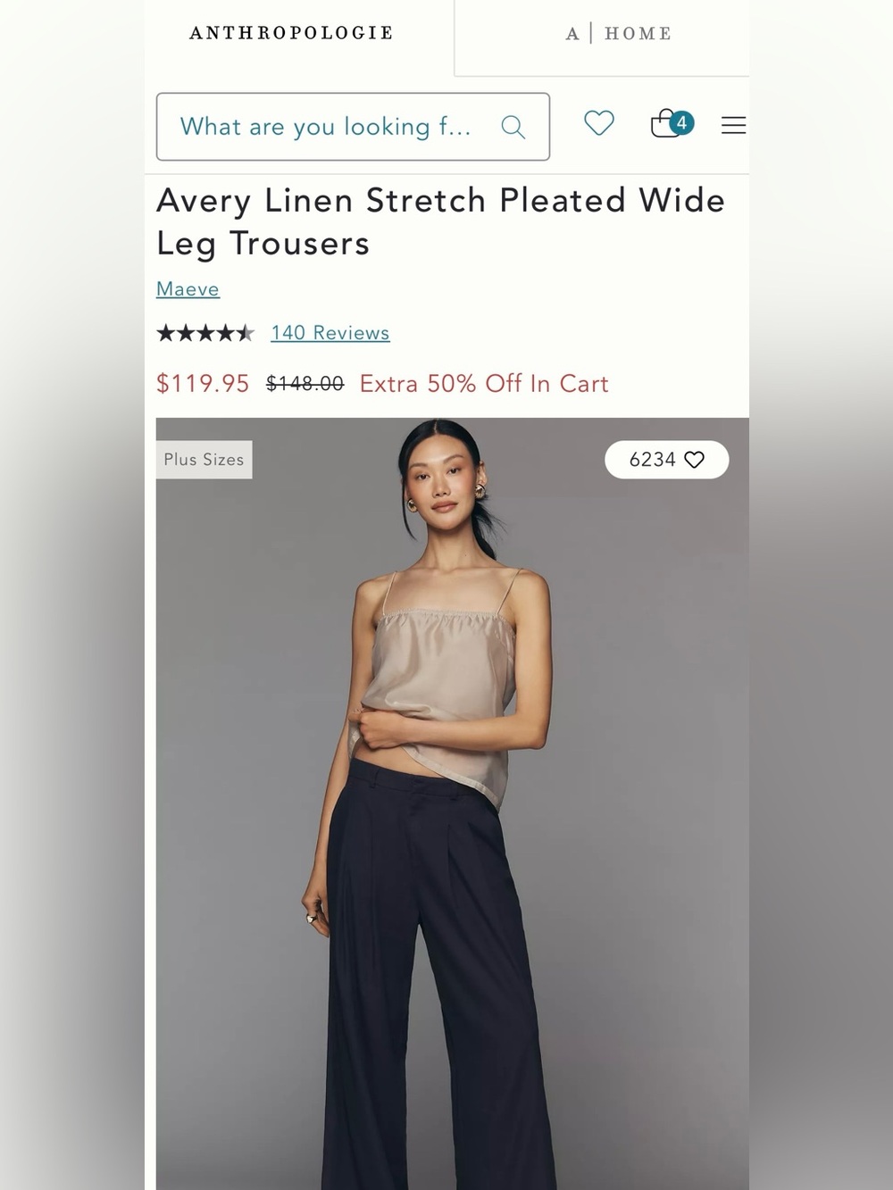 Avery Black Trousers